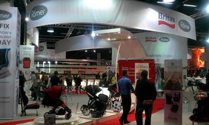 Britax-Romer на выставке Kind+Jugend 2011