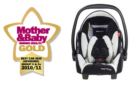 Позиция 1: ЗОЛОТО - RECARO Young Profi Plus кресло авто-люлька для младенцев