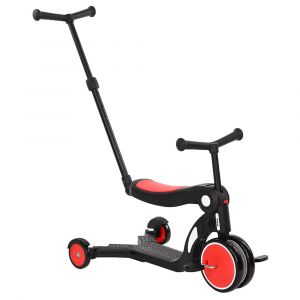 Трехколесный велосипед с родительской ручкой